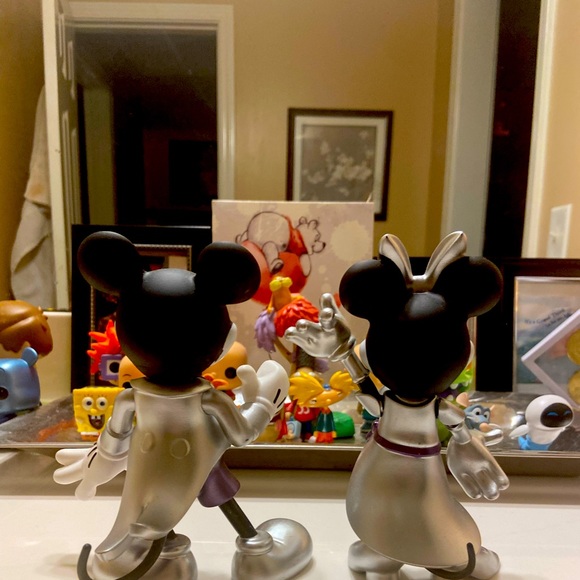 Walt Disney World exclusive, Mickey and Minnie, 100th anniversary figures - Picture 2 of 2